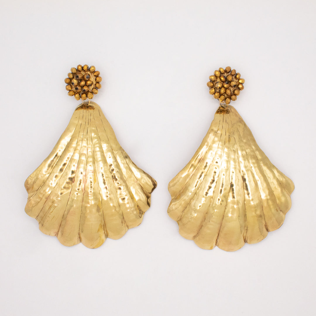 Shell XL earrings